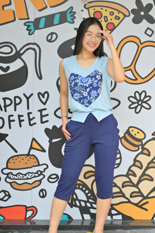 Bộ ba lỗ lửng phối xanh